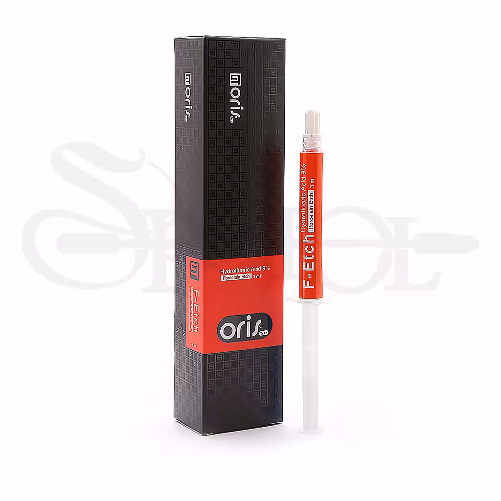 اسید هیدرو فلوریک 9% F Etch (اسید اچ پرسلن) اوریس تک ORISTECH