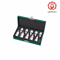 جعبه بکس آلن شش گوش 10 پارچه درایو 1/2 تاپ تول مدلGAAD1007
