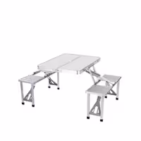 میز صندلی 4 نفره آلومینیومی مدل TCA-4