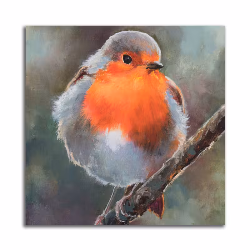 تابلو شاسی مدل نقاشی پرنده کد A113