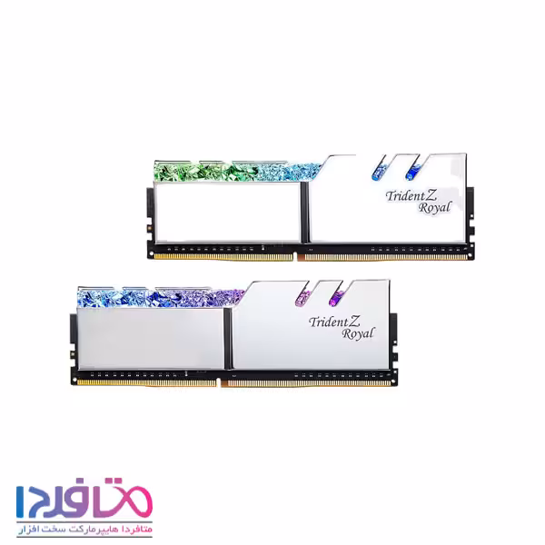 رم جی اسکیل دو کاناله 32 گیگابایت مدل Trident Z Royal RS فرکانس 4266