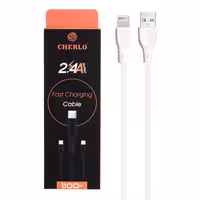 کابل شارژ 1.1 متری فست آیفون CHERLO مدل CH-IP09 – سفید