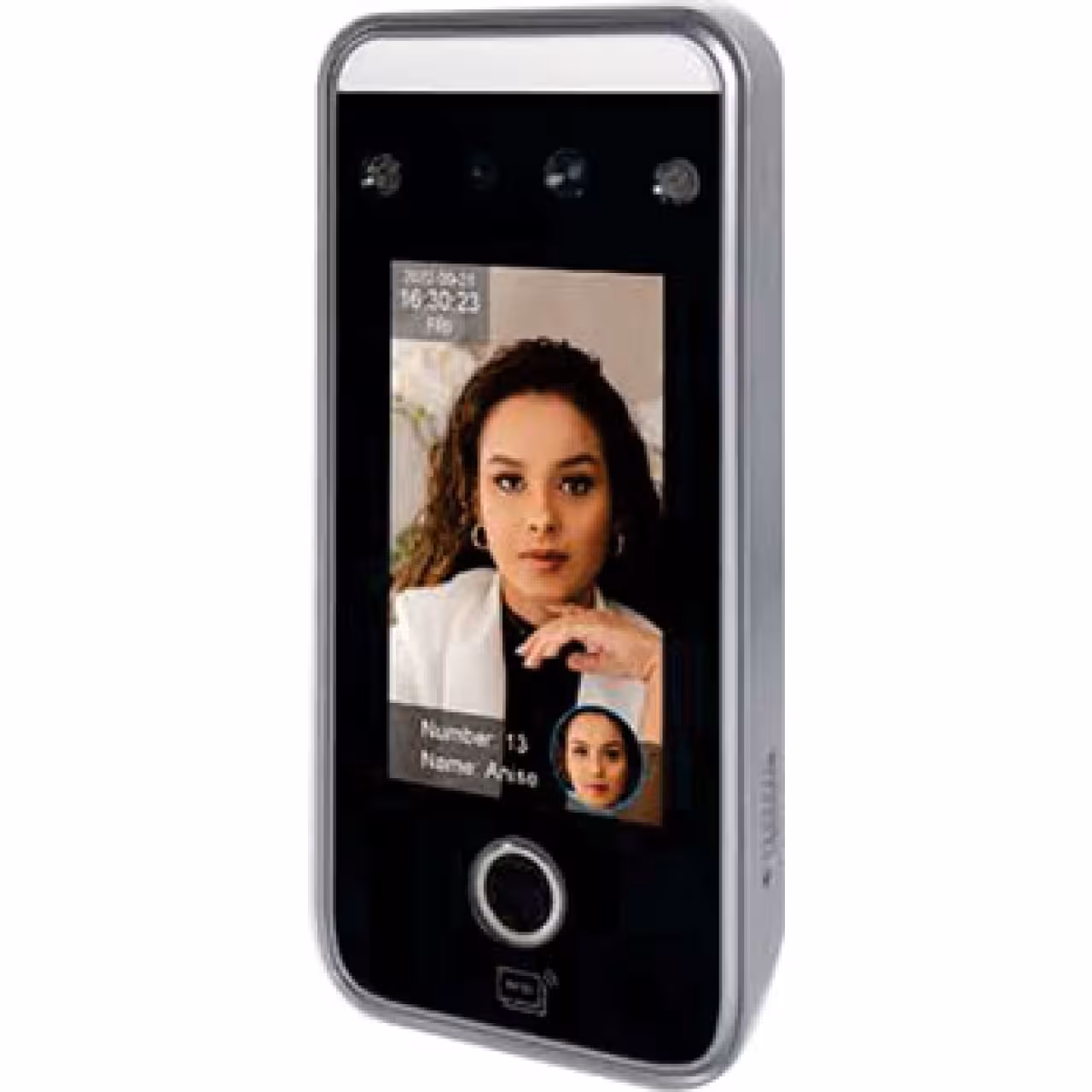 دستگاه حضور و غیاب افق فرا ویژن مدل AI-26F تشخیص چهره و اثر انگشت با هوش مصنوعی