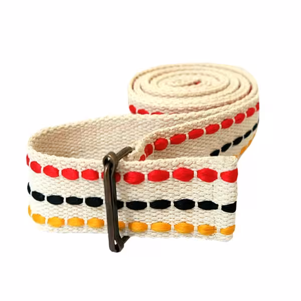 بند یوگا ( کمربند یوگا ) 4 سانتی سه خط