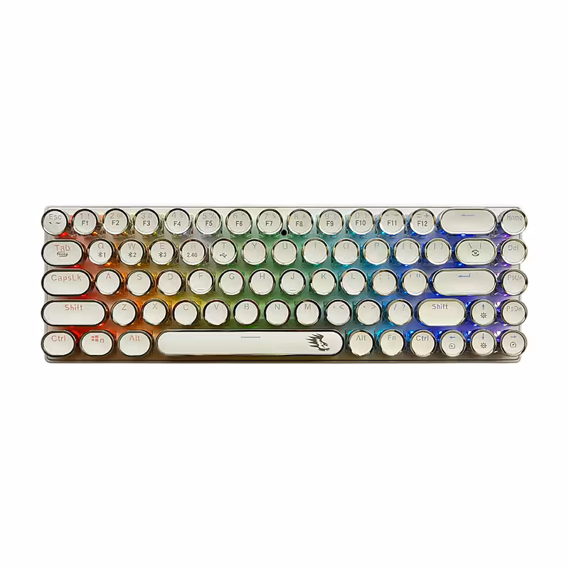 کیبورد بلوتوثی ی لاندار مدل  k400 RGB | کالا مکس