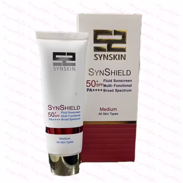 کرم ضد آفتاب فلوئیدی ساین اسکین SPF50 مناسب انواع پوست