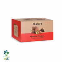 کوکی شکلاتی کینوا با تکه های فندق کینوفیت