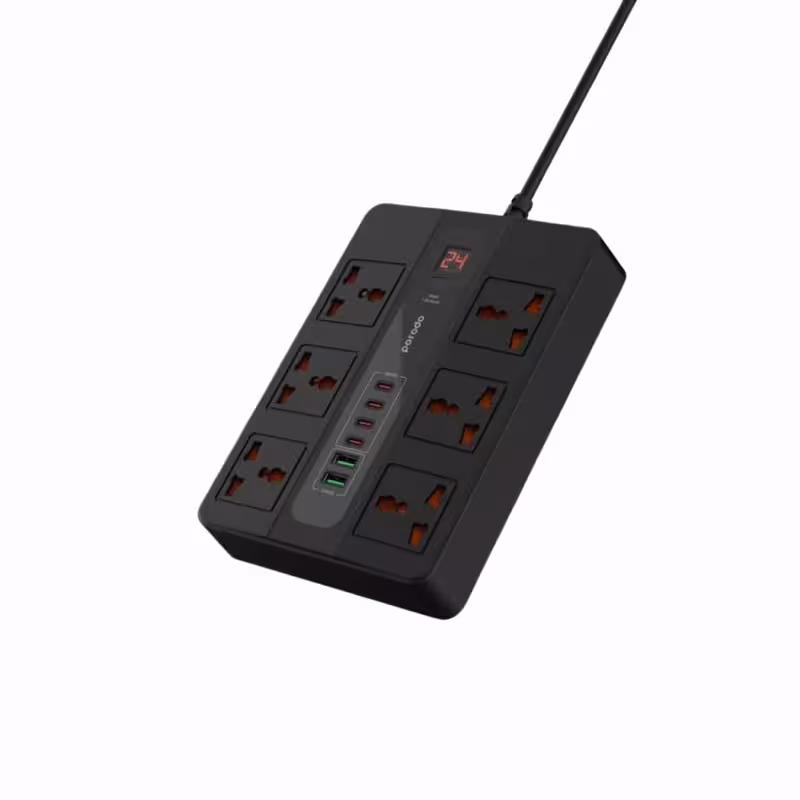 چندراهی برق پرودو مدل PD-FWCH009-2M-BK | کالا مکس