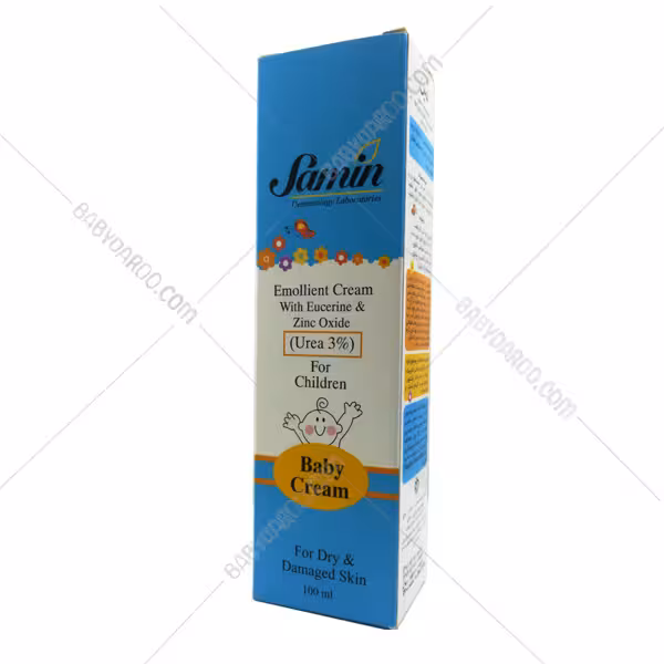 کرم نرم کننده ثمین کودکان حاوی اوسرین و اوره 3 درصد 100 میلی لیتر