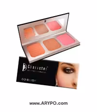 پالت رژگونه 3 رنگ کرکتر