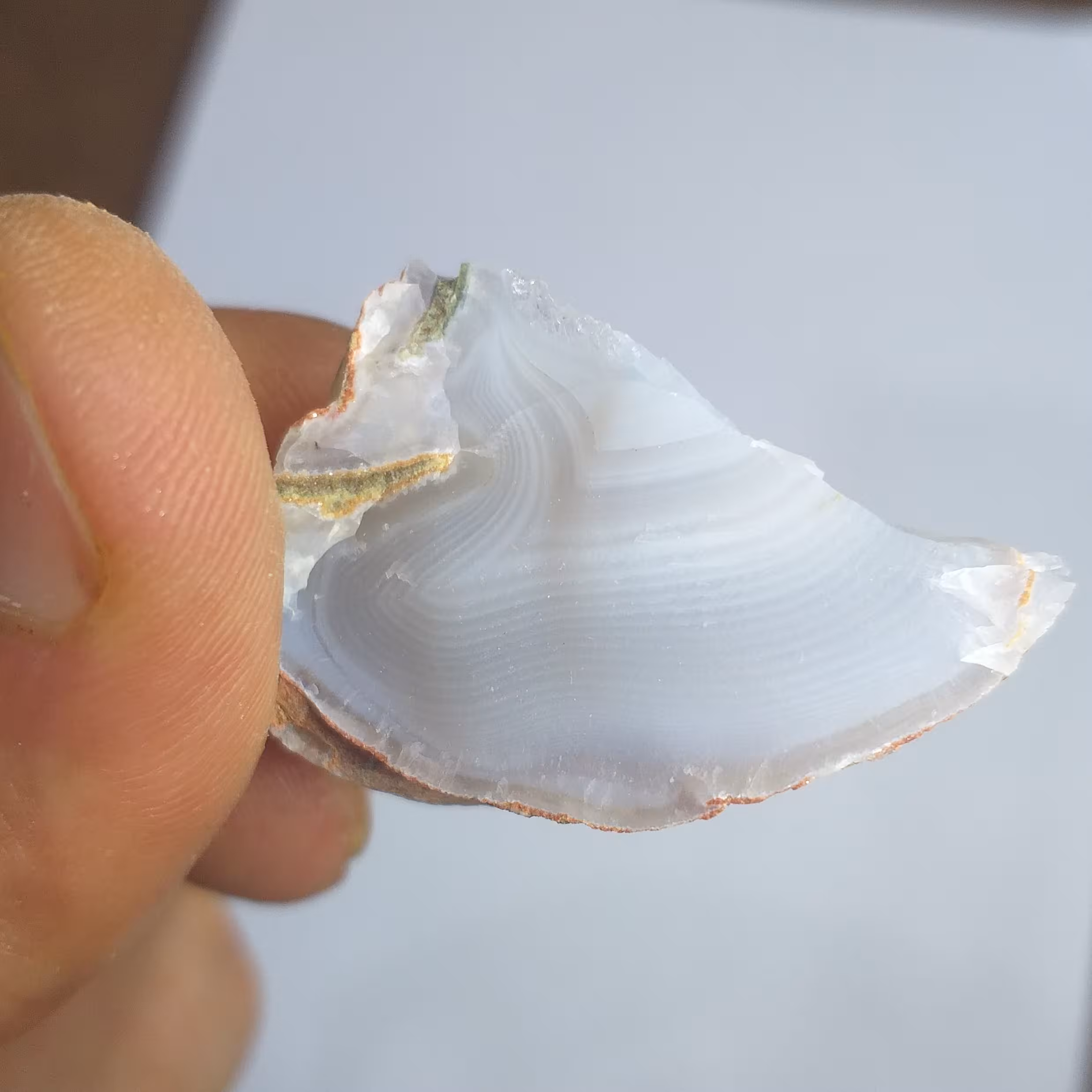 راف عقیق سلیمانی یاسی بسیار دیدنی 13گرم (r59)