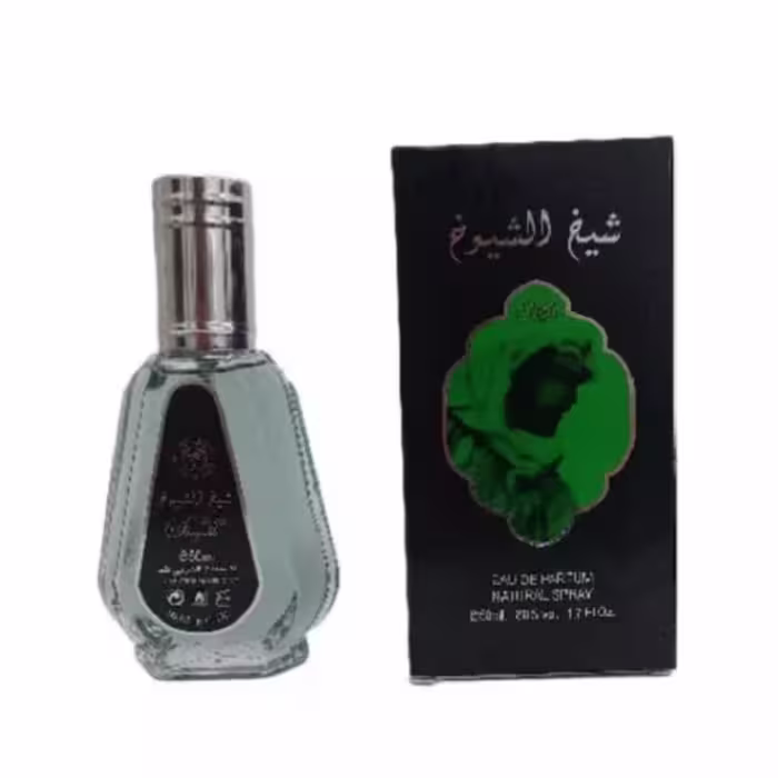 ادکلن مردانه ارض الزعفران مدل شیخ الشیوخ حجم 50 میل