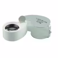 ذره بین تاشو چراغدار 40X مدل MG21011