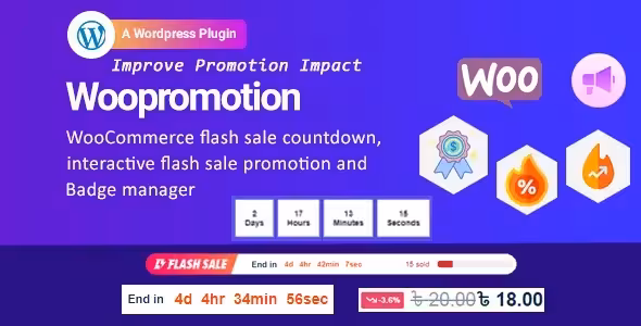 دانلود افزونه فروش ویژه ووکامرس Woopromotion