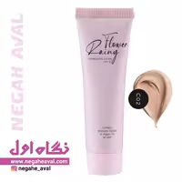 کرم پودر حاوی روغن آرگان و آلوورا رینی فلاور شماره C-02 رنگ بژ روشن