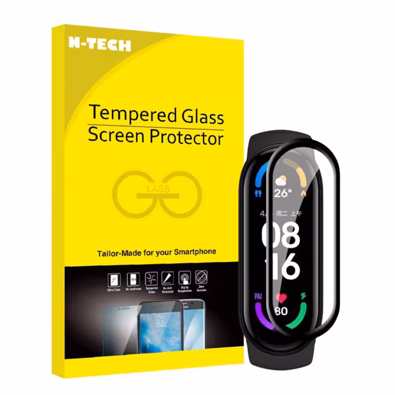 محافظ صفحه نمایش انتک مدل PMMA-N مناسب برای ساعت هوشمند شیائومی Mi band 6