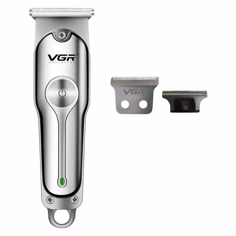 ماشین اصلاح موی سر و صورت وی جی ار مدل 071 به همراه تیغه یدک بسته 2 عددی | کالا مکس