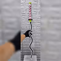 کاتانا اوبانای انیمه شیطان کش