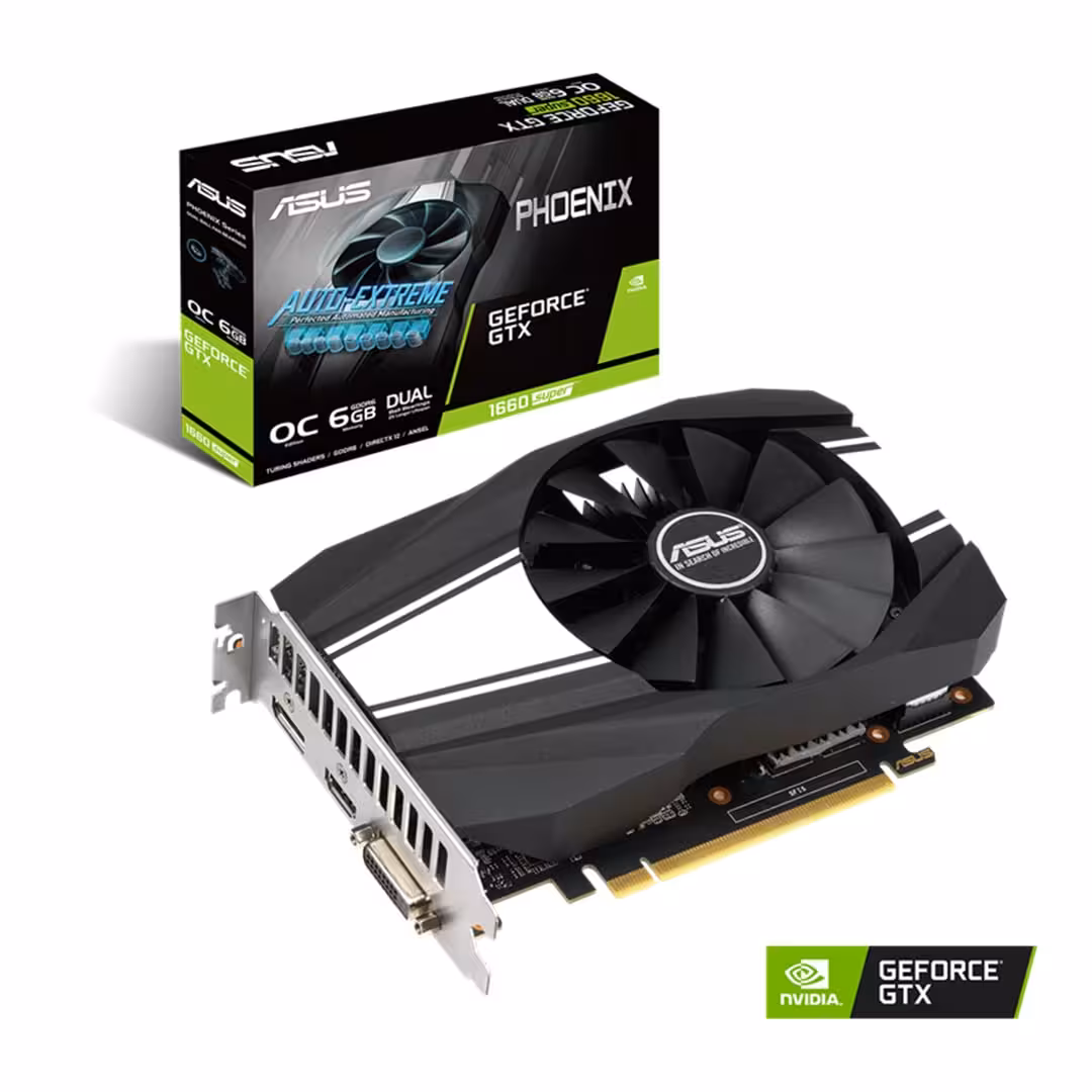 کارت گرافیک ایسوس PH GTX1660S O6G