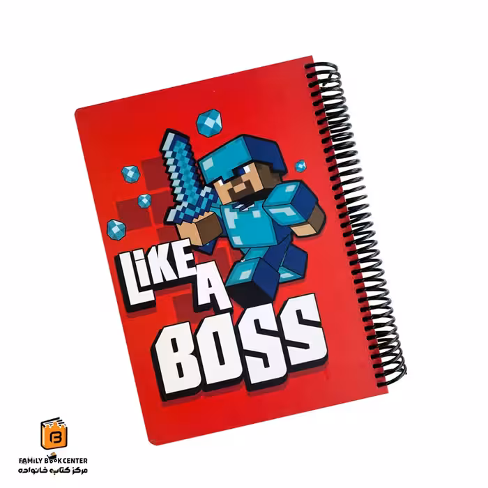 دفتر خط دار 100 برگ سری MINECRAFT لانگو (lango)