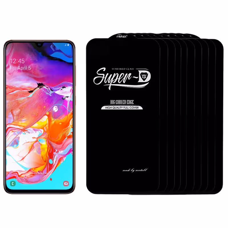محافظ صفحه نمایش میتوبل مدل سوپر دی مناسب برای گوشی موبایل سامسونگ GALAXY A70 بسته 10 عددی