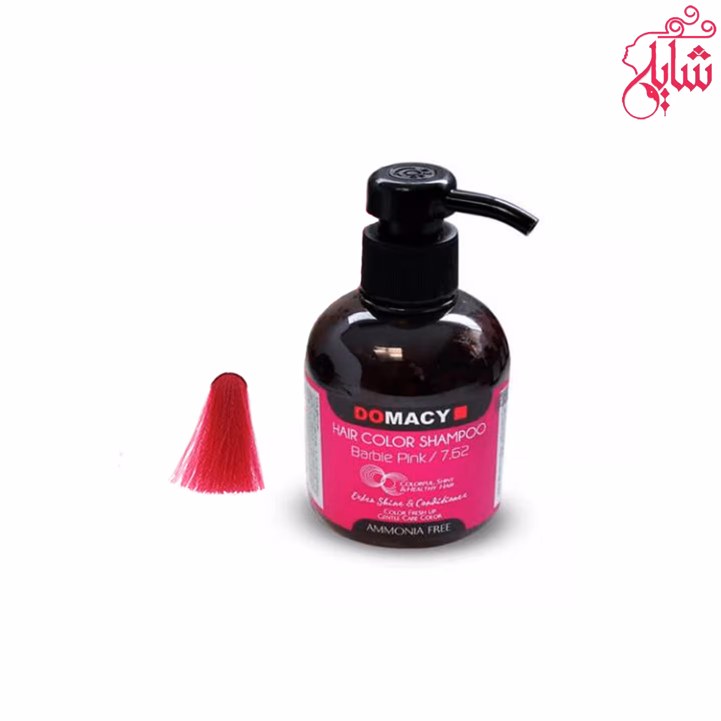 شامپو رنگ دوماسی  صورتی باربی 7/62