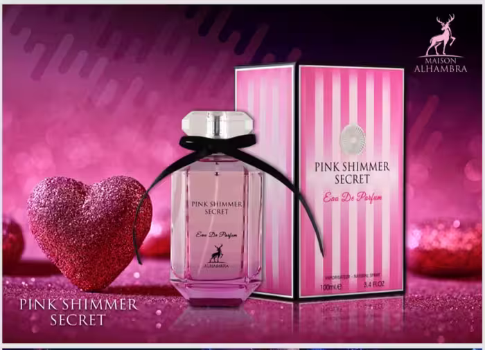 عطر ادکلن پینک شیمر سکرت الحمبرا “ویکتوریا سکرت بامب شل” Pink Shimmer Secret Alhambra