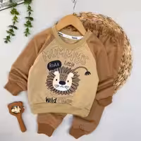 ست بلوز شلوار اسپرت بچگانه جنس پنبه درجه یک و لطیف