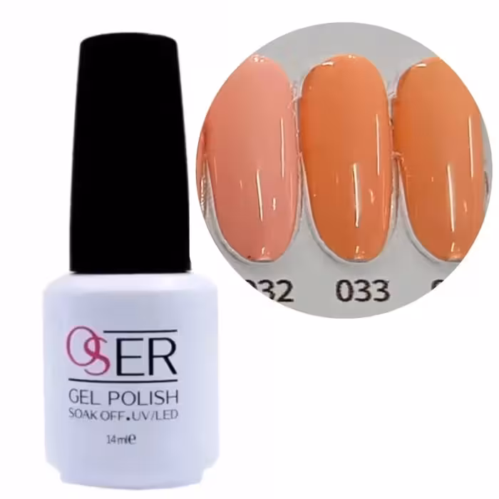 لاک ژل ناخن اوسر شماره 033 OSER GEL PULISH