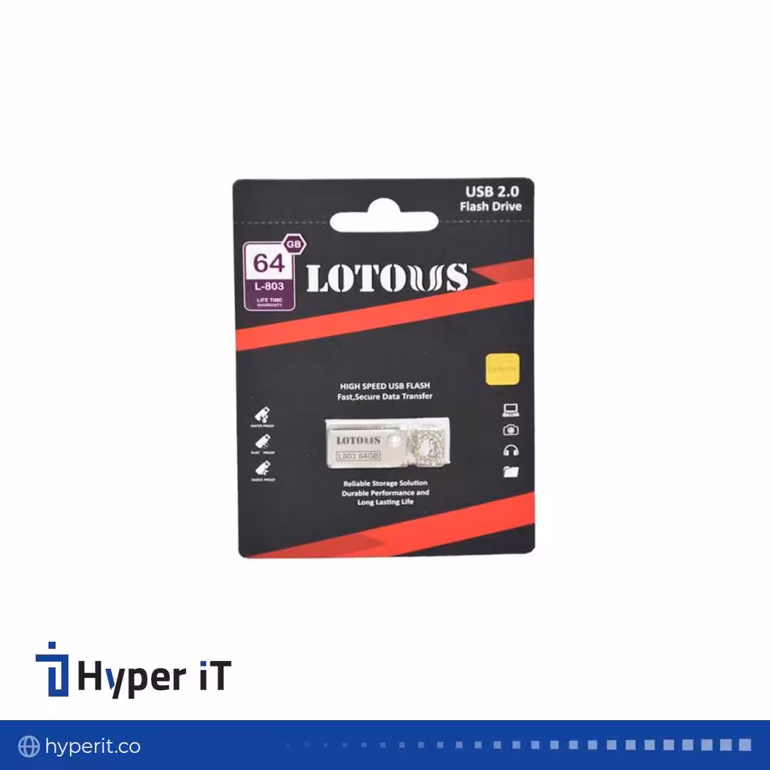فلش مموری لوتوس مدل L-803 ظرفیت 64 گیگابایت