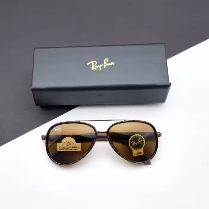 عینک آفتابی ریبن مدل 4910 قهوه ای