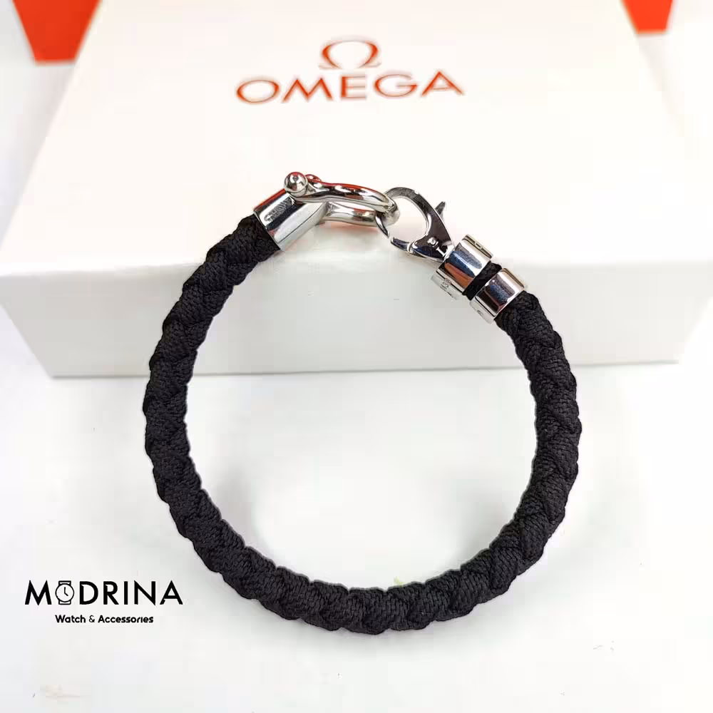 دستبند امگا کنفی مشکی 007