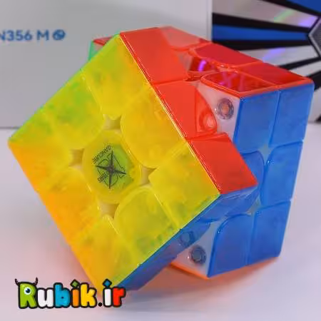 روبیک 3×3 گنز ام ای مگنت یو وی 10 امین سالگرد گنز