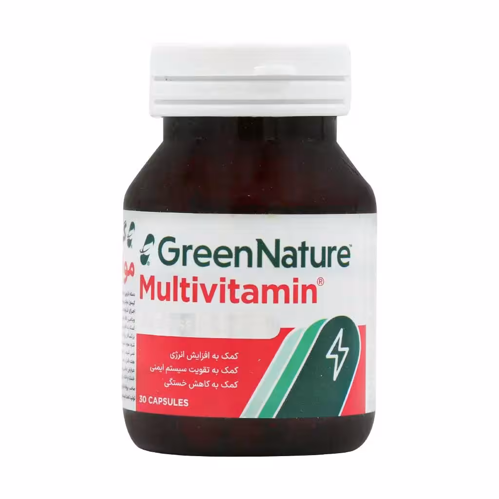کپسول مولتی ویتامین گرین نیچر 30عدد | Green Nature Multi Vitamin