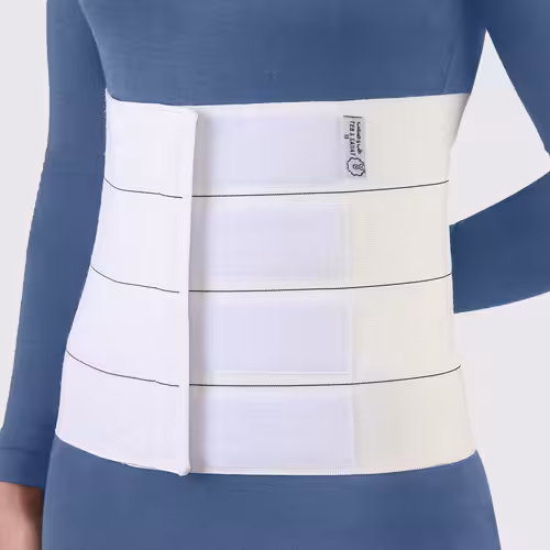 شکم بند ساده سفید طب و صنعت کد 60110