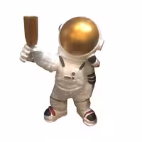 چراغ رومیزی مدل فضانورد ایستاده کد HN33