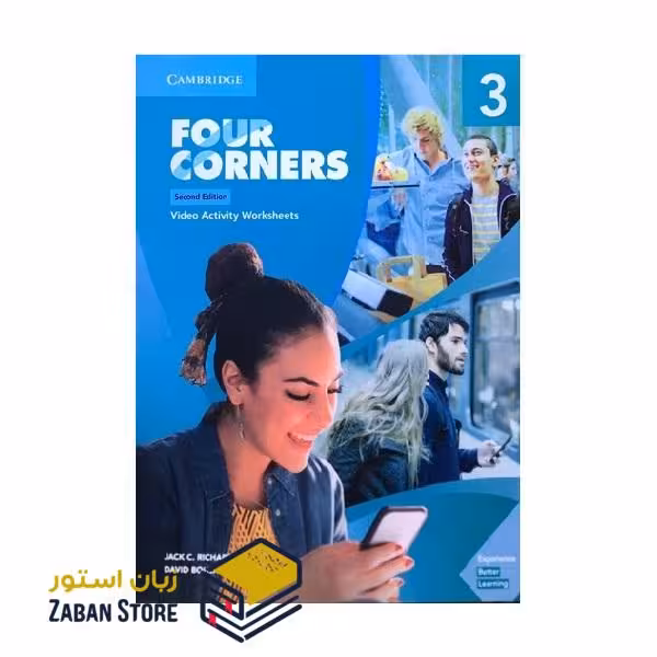 Four Corners 3 Video Activity Worksheets Second Edition کتاب فیلم فور کورنرز سه ویرایش دوم