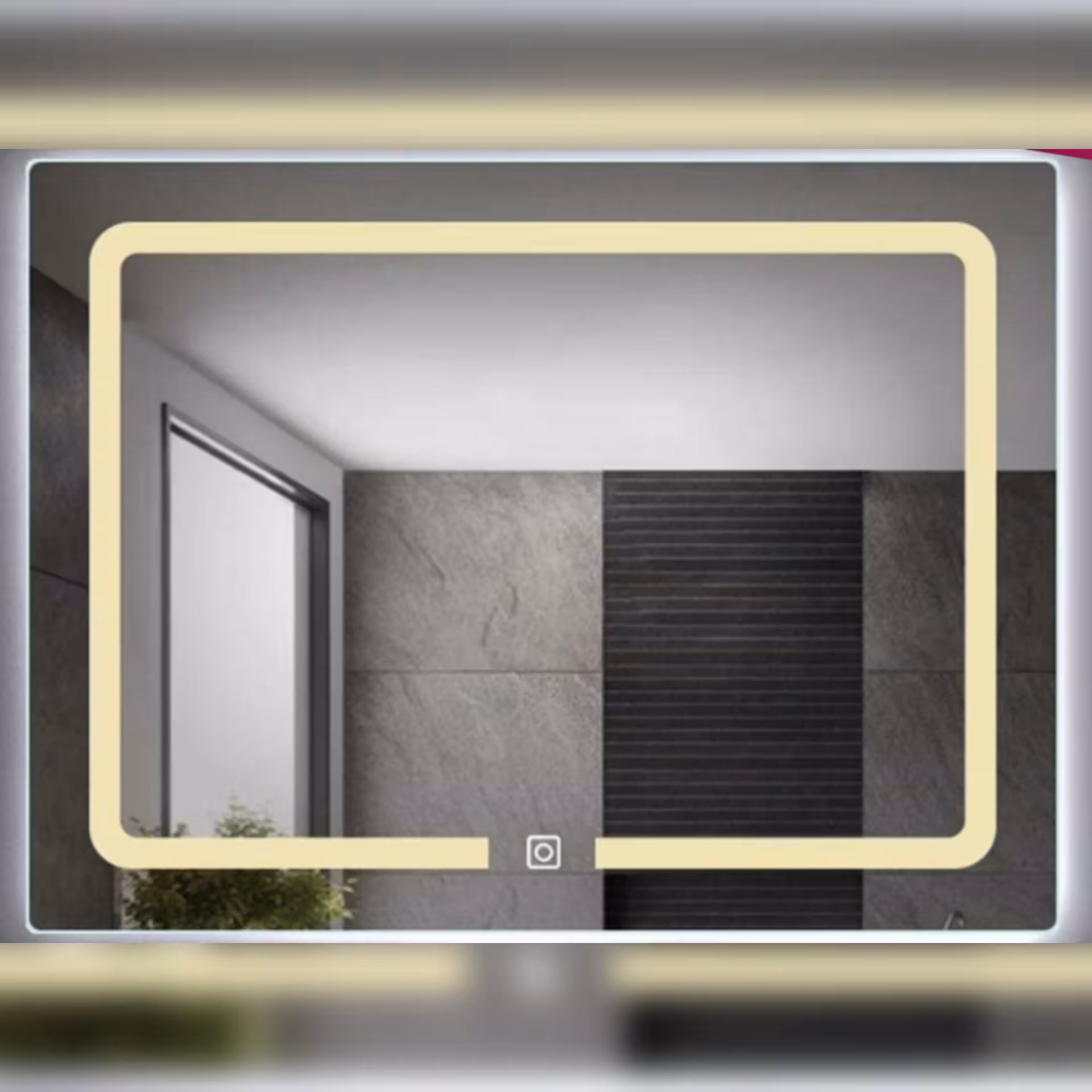 آینه بک لایت سند بلاست مدل MF14 سایز 50*70