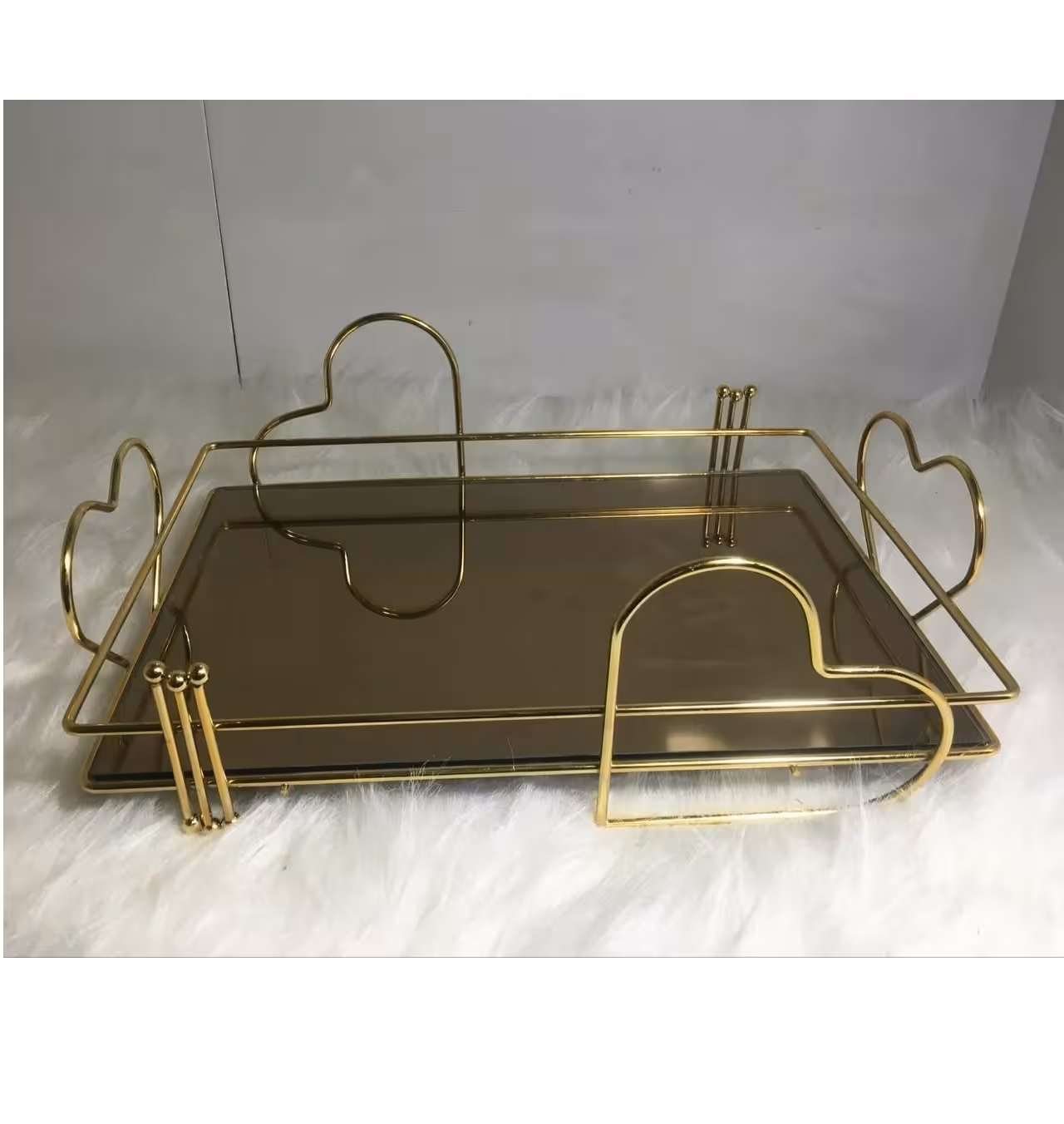 سینی 4قلب کف آینه