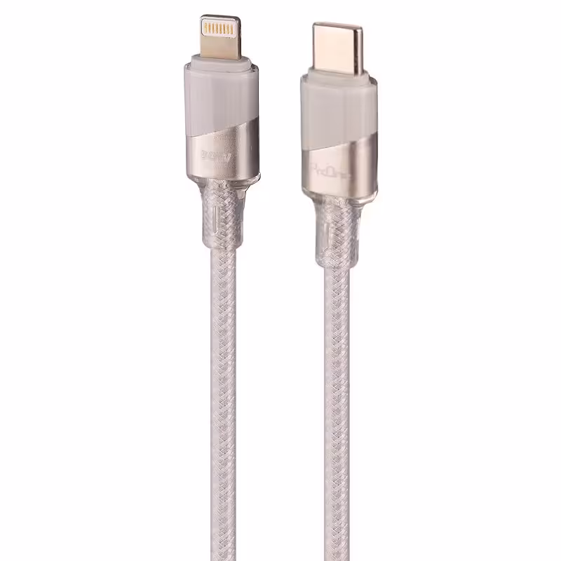 کابل تایپ سی به لایتنینگ پرووان مدل PCC132