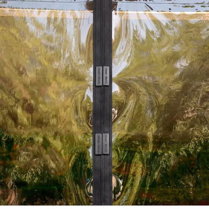 پرده طلق مغناطیسی عرض 120 سانتیمتر و ارتفاع 230 سانتیمتر  ( 120.230)