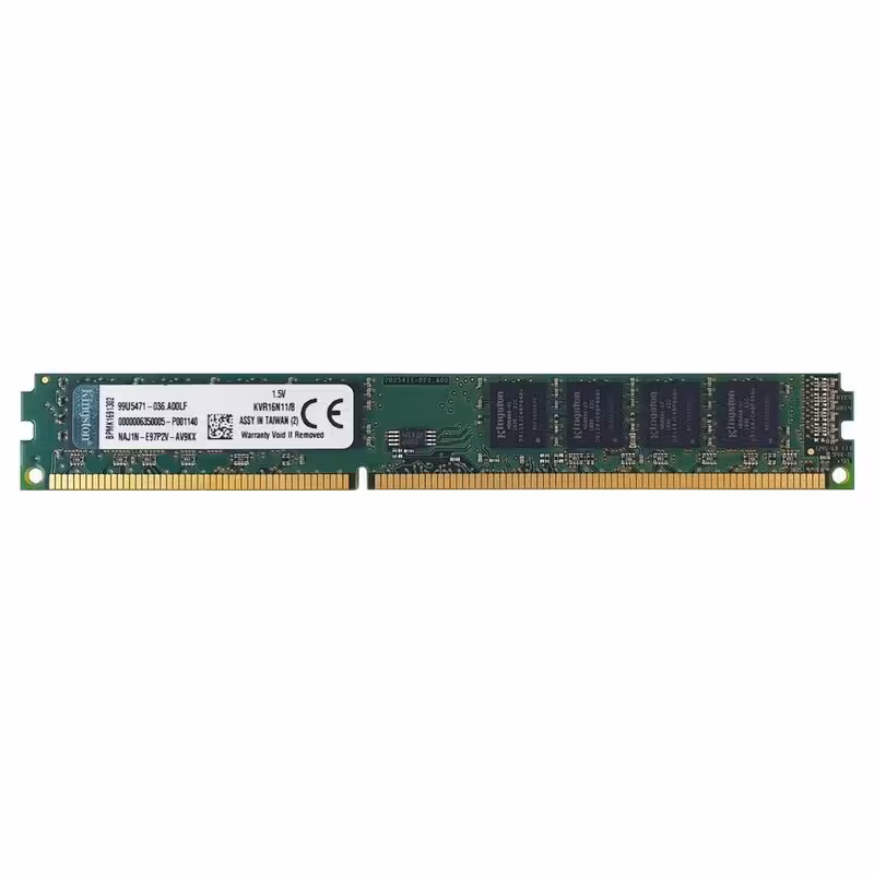 رم دسکتاپ DDR3 تک کاناله 1600 مگاهرتز CL11 کینگستون  ظرفیت 8 گیک