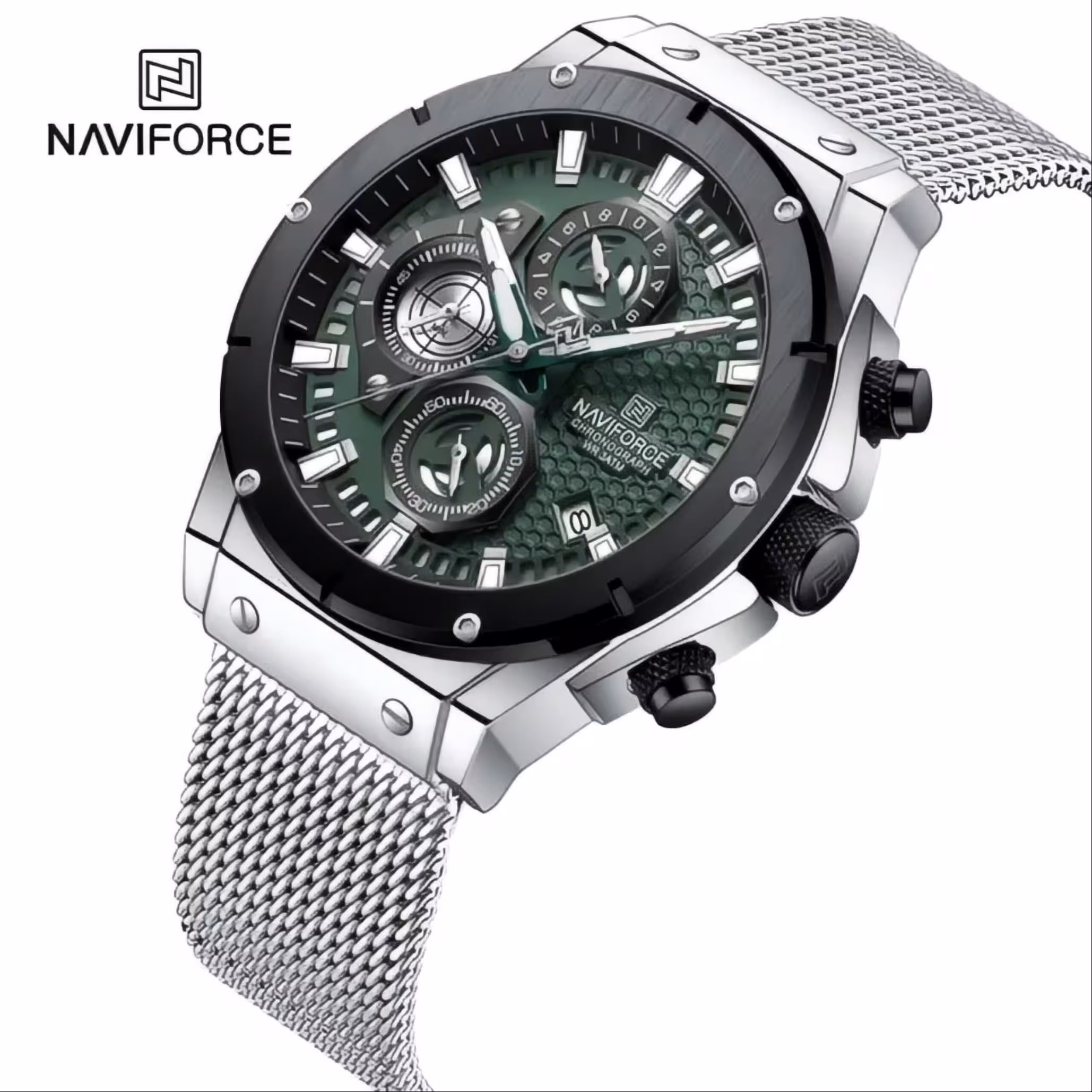 ساعت مچی مردانه naviforce مدل NF8027S