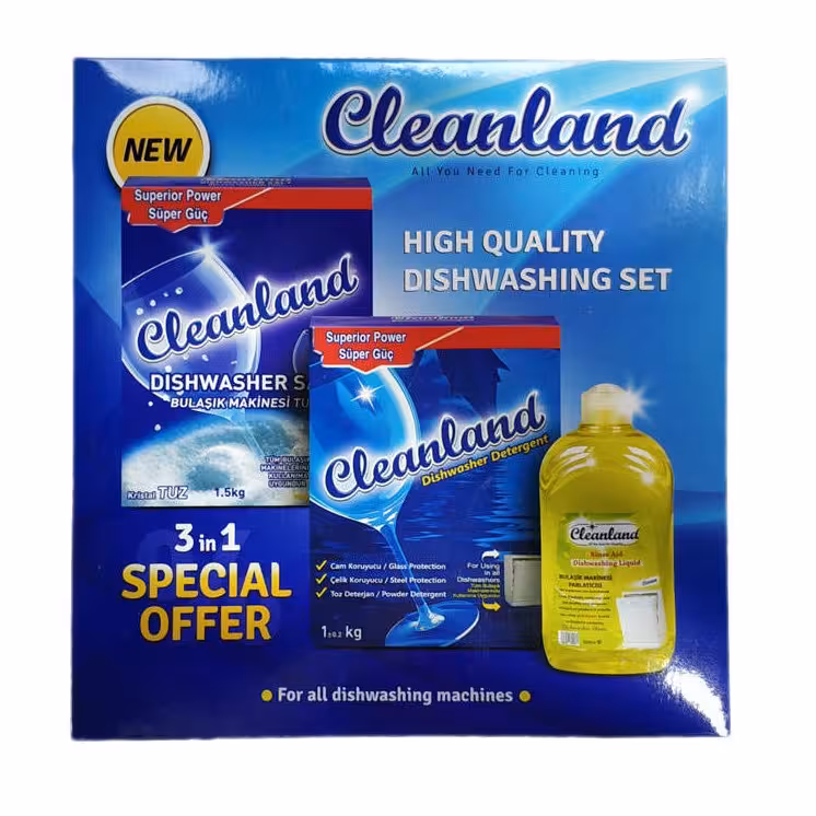 ست کامل  ظرفشویی کلین لند cleanLand 