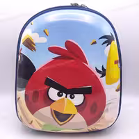 کوله پشتی مهدکودک فایبر طرح جوجه های عصبانی Angry Birds