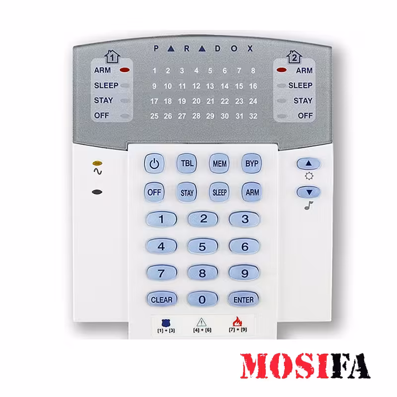 کیپد دزدگیر اماکن پارادوکس مدل K32LED