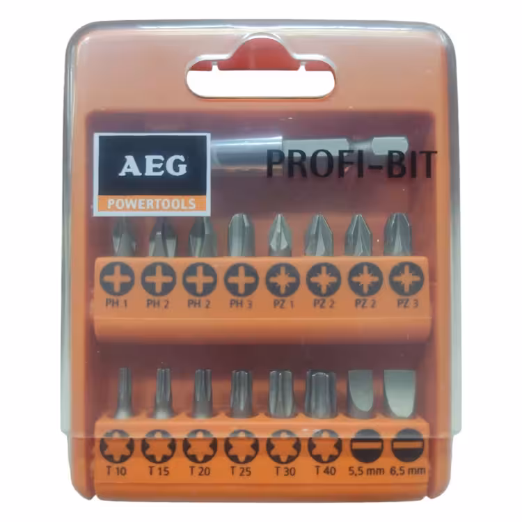 ست سری پیچ گوشتی 18 پارچ AEG مدل BIT