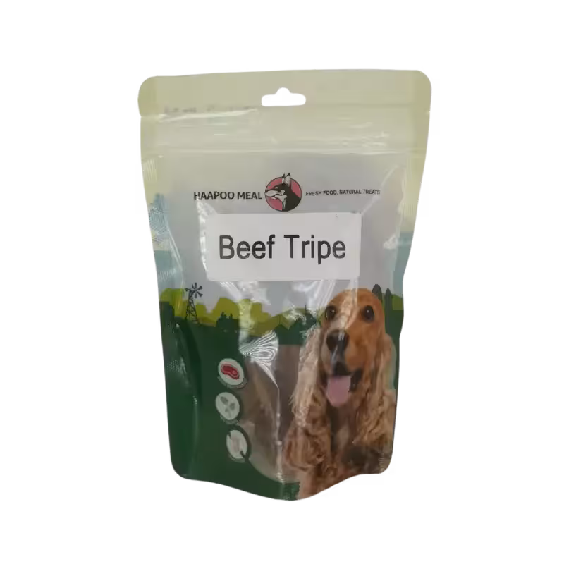 تشویقی سگ سیرابی سفید برند Hapoo meal هاپومیل 50 گرمی