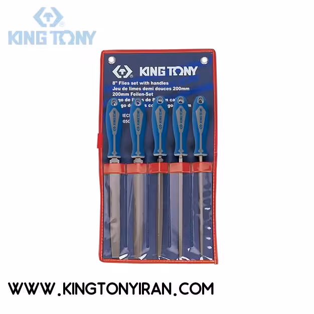 1015GQ –  ست 5 عددي  سوهان 10 اينچ ( 25 سانت )  کينگ توني