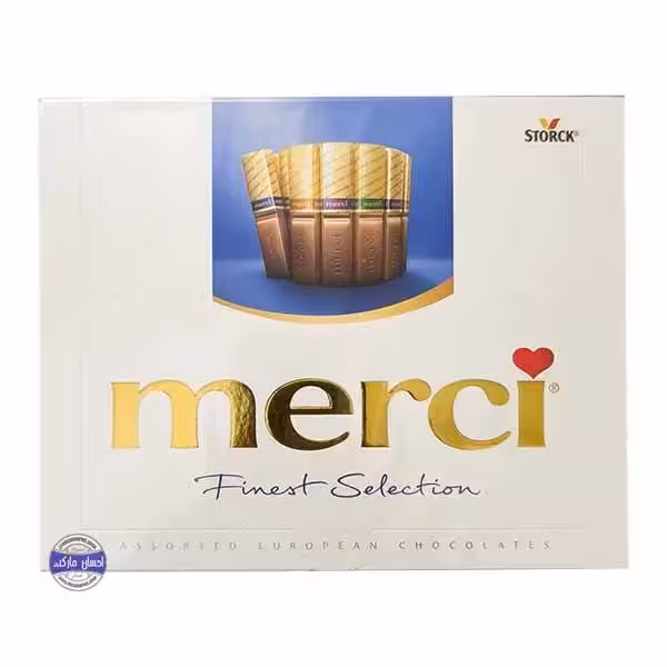 شکلات کادویی مرسی 4 طعم 250 گرم